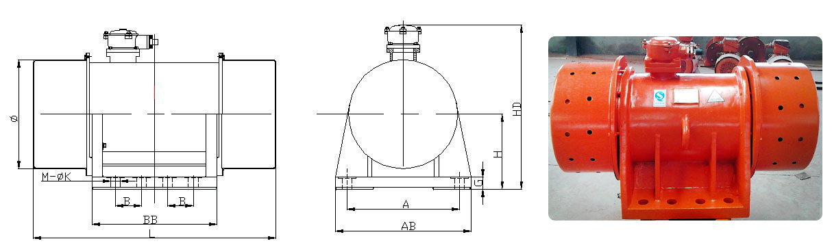礦用防爆振動電機價格