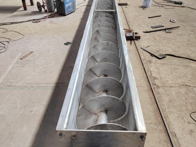 螺旋輸送機 圓型U型雙軸無軸螺旋輸送設備 可定制 千邁機械