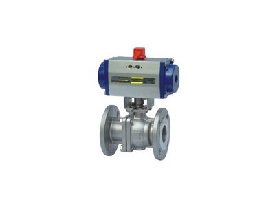 氣動球閥 Q641F意威法蘭式氣動球閥 上海